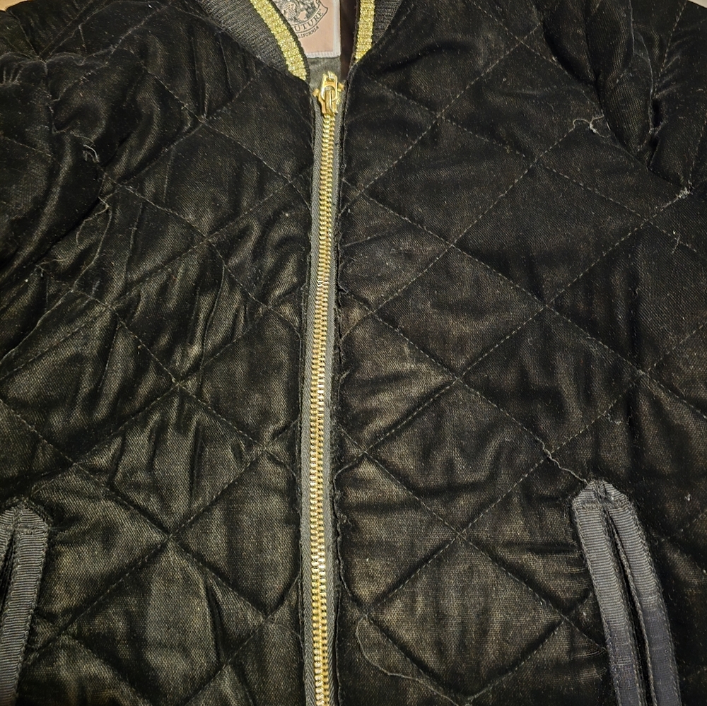 Juicy Couture little girls velvet jacket